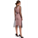 Dámske šaty K039 Powder Pink - Makover