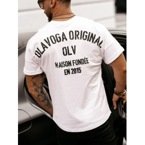 Pánske tričko 286132 biele - Ola Voga