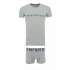 Pánsky set tričká a boxeriek 111604 4R516 05543 šedý - Emporio Armani