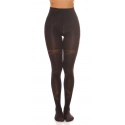 Dámmske sexy pančuchové nohavice SH81837 čierne - Koucla