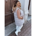 Dámska vesta Dstreet TY2923 MIRELLI šedofialová - BH Forever
