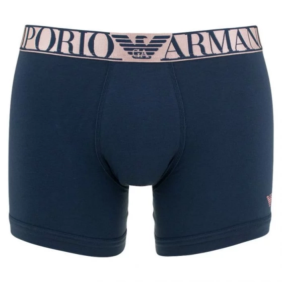 Pánske boxerky 110818 1A512 - 00135 - Modro-ružové - Emporio Armani