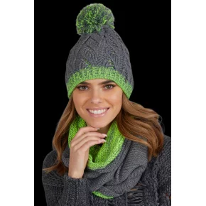 Dámska čiapka K.15.13.06S-2 šedá - Kamea