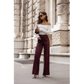 Dámské kalhoty Fern Bordó - LaBalancia