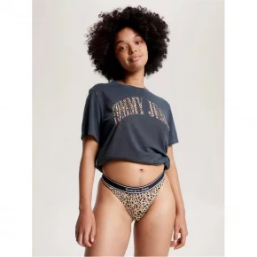 Dámske nohavičky UW0UW04581 0HD zvierací vzor - Tommy Hilfiger