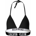 Dámska plavková podprsenka KW0KW01824 BEH čierna - Calvin Klein