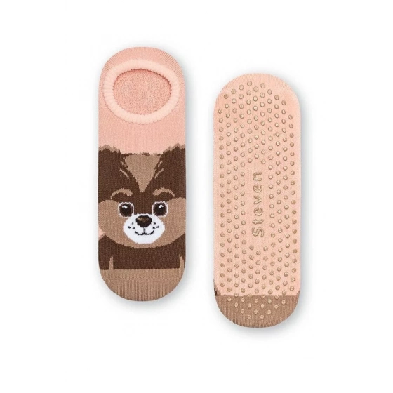 Dámske ponožky art.132 Frotte ABS medveď - Steven