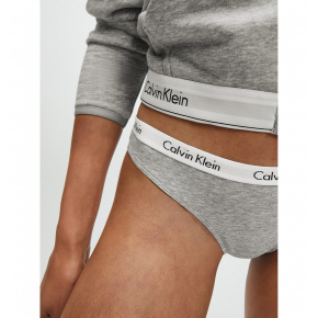 Dámske nohavičky D1618E-020 šedá - Calvin Klein