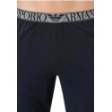 Pánske pyžamo 111789 2F720 12149 sivá/tm.modrá - Emporio Armani