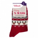 Vianočné ponožky X-Mas Merry - Bellinda