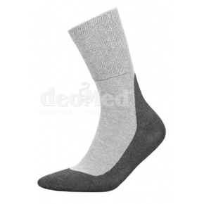 Unisex ponožky zdravotné Medic Deo Silver sv.šedé - DeoMed