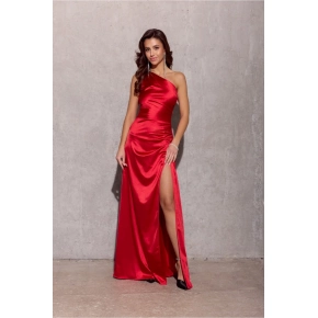 Dlhé šaty SUK0461 červené - Roco Fashion
