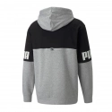 Pánska mikina 849842 04 Sivá s čiernou - Puma