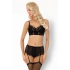 Elegantný set Almudena black - LivCo Corsetti