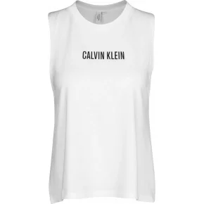 Dámsky top KW0KW01009-YCD biela - Calvin Klein