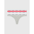 Dámske tangá 3Pack 000QD5209E NP4 viacfarebné - Calvin Klein