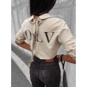 Dámska košeľa 286144 khaki - Ola Voga