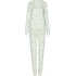 Dámske pyžamo 88232-800-2 zelenobiele - Pastunette