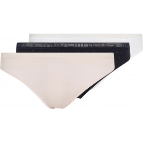 Dámske nohavičky 3Pack UW0UW05284 0VR čierne/biele/zv. ružové - Tommy Hilfiger