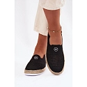 Dámske espadrilly 13659 čierne - Vinceza