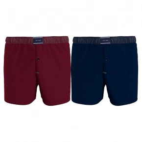 Pánske boxerky 2 pack UM0UM02188 - 0SD - Modrá, bordová - Tommy Hilfiger