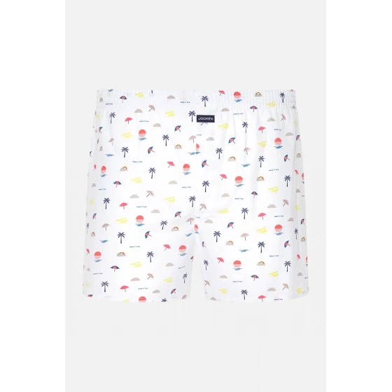 Pánske trenírky 315200H 10A biele so vzorom - Jockey