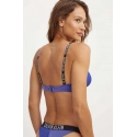 Dámska plavková podprsenka KW0KW02609 C86 modrá - Calvin Klein