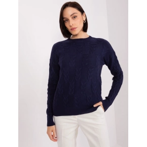 Dámsky sveter AT SW 2340.80 Tmavo modrý - FPrice