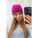 Dámska čiapka Rebeka K345 fuchsiová - Oliwier