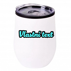 Personalizovaný termohrnek "BOWL" s vlastním textem s obrysem Personalizovaný termohrnek "BOWL" s vlastním textem s obrysem