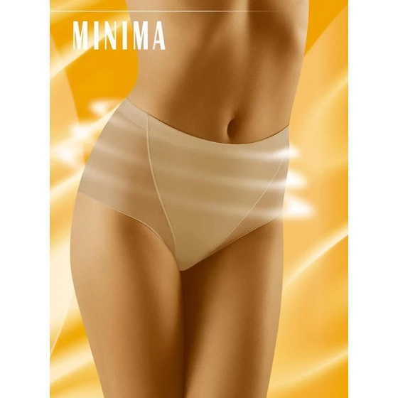 Dámske sťahovacie nohavičky Minima Béžová - Wolbar