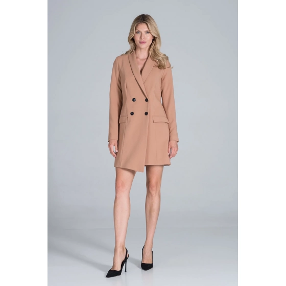Dámske šaty M822 Brown - Figl