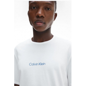 Pánske tričko na spanie NM2170E 1O6 - biela - Calvin Klein