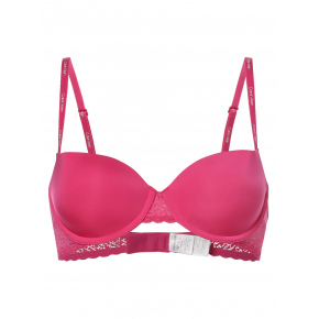 Dámska podprsenka QF5146E VHZ tmavo ružová - Calvin Klein