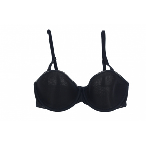 Podprsenka korzetová QF4636E-100 čierna - Calvin Klein