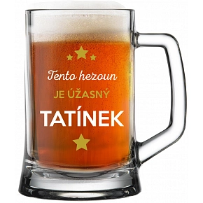 TENTO HEZOUN JE ÚŽASNÝ Otecko - pivný pohár 0,5 l