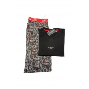 Pánske pyžamo U1BX01JR018 - P59S - Tmavomodrá - Guess