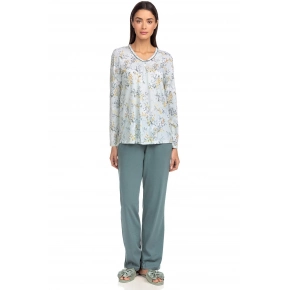 Vamp - Klasické dámske pyžamo Tina 15023 - Vamp gray fairy s