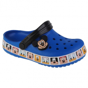 Detské žabky FL Mickey Mouse 207718-4JL modrá vzor - Crocs