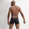 Pánske boxerky 3 ks COTTON STRETCH čierne - DIM