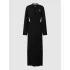 Dlhý dámsky župan YI2022635 001 čierny - DKNY