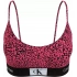 Dámska podprsenka 000QF7216E GNI tm. ružová so vzorom - Calvin Klein