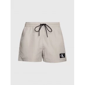 Pánske plavky KM0KM00979 PE0 béžové - Calvin Klein