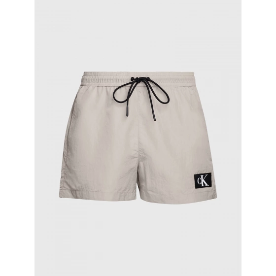 Pánske plavky KM0KM00979 PE0 béžové - Calvin Klein