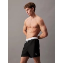Pánske plavky KM0KM01051 BEH čierne - Calvin Klein
