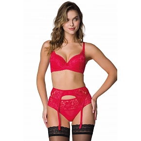 Dámska podprsenka Hannah 0115/11 Červená - MAT