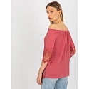 Dámska blúzka LK BZ 506188.32X tmavo ružová - FPrice