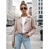 Kurtka damska skórzana BADEN beżowa FashionStreet TY4336