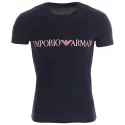 Pánske tričko 111035 1P516 00135 námornícka modrá - Emporio Armani
