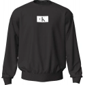 Pánska mikina Lounge Sweatshirt CK96 000NM2415EUB1 čierna - Calvin Klein